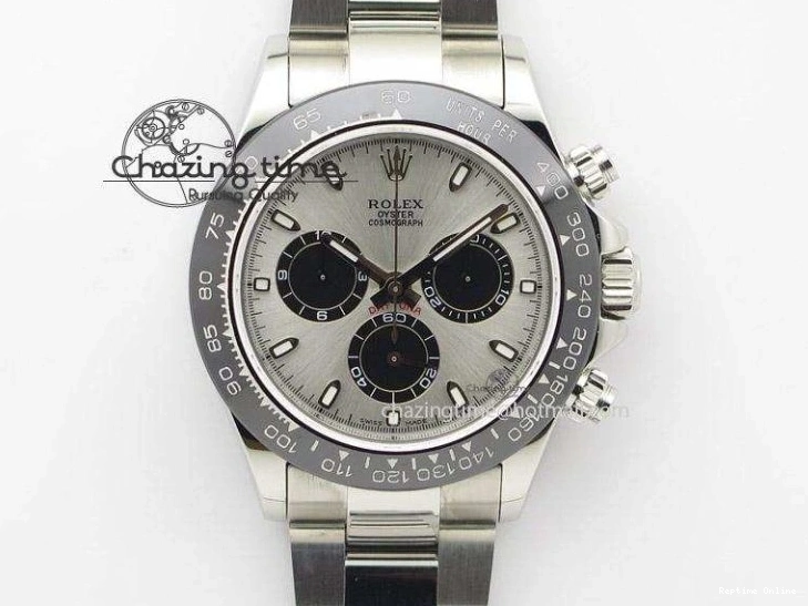 0407 Daytona AET Remould N6F 1:1 Best Edition Meteorite Dial on White Rubber Strap SA TopPick 920